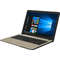 Laptop ASUS VivoBook 15 X540MA-GO145 15.6 inch HD Intel Celeron N4000 4GB DDR4 500GB HDD DVDRW Chocolate Black
