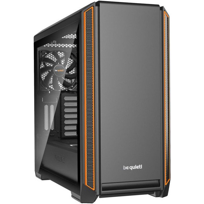 Carcasa Silent Base 601 Window Orange