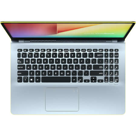 Laptop ASUS VivoBook S15 S530UA-BQ056 15.6 inch FHD Intel Core i5-8250U 8GB DDR4 256GB SSD Endless OS Silver Yellow