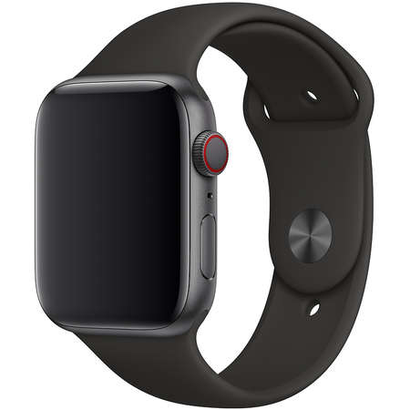 Curea smartwatch Apple Watch 44mm Black Sport Band S/M & M/L
