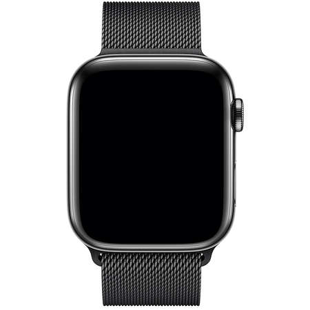 Curea smartwatch Apple Watch 44mm Space Black Milanese Loop