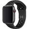 Curea smartwatch Apple Watch 44mm Anthracite Black Nike Sport Band S/M & M/L