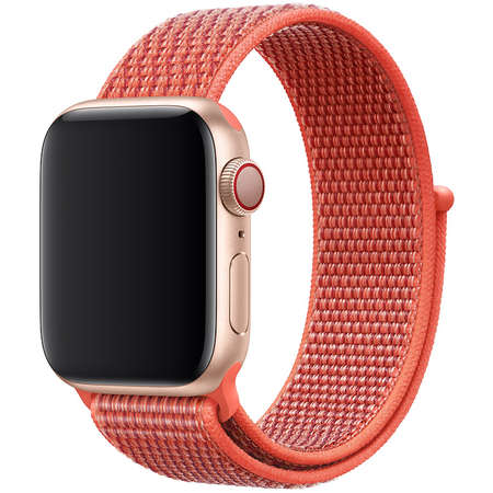 Curea smartwatch Apple Watch 40mm Nectarine Sport Loop