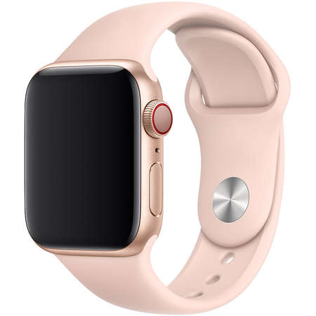 Curea smartwatch Apple Watch 40mm Pink Sand Sport Band S/M & M/L