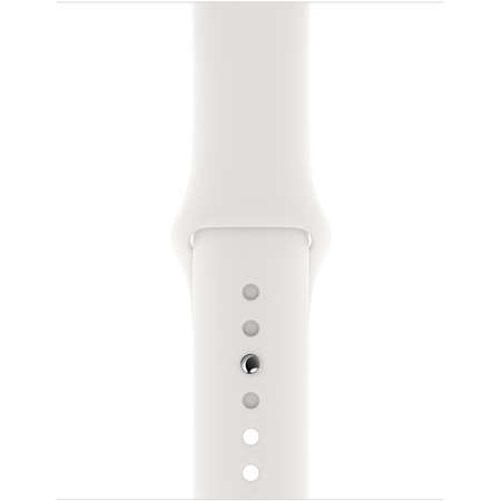 Curea smartwatch Apple Watch 40mm White Sport Band S/M & M/L