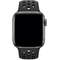 Curea smartwatch Apple Watch 40mm Anthracite Black Nike Sport Band S/M & M/L