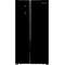 Combina frigorifica Heinner Side by side 429 Litri Clasa A+ H 177 cm Negru