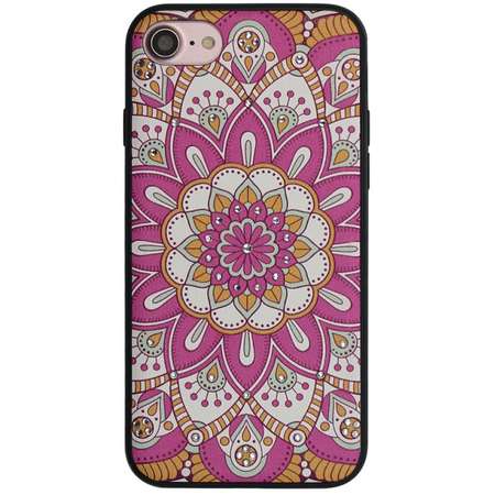 Husa Protectie Spate Occa Artist Pink Mandala pentru Apple iPhone 8 / 7