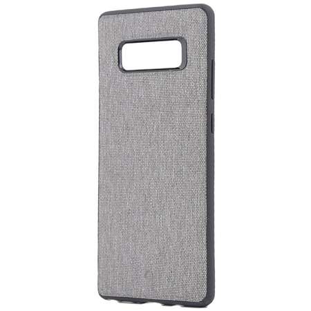 Husa Protectie Spate Occa Linen Car Gray pentru Samsung Galaxy Note 8