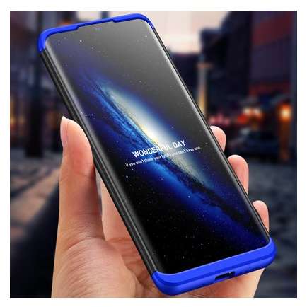Husa GKK 360 Negru / Albastru pentru Huawei Mate 20