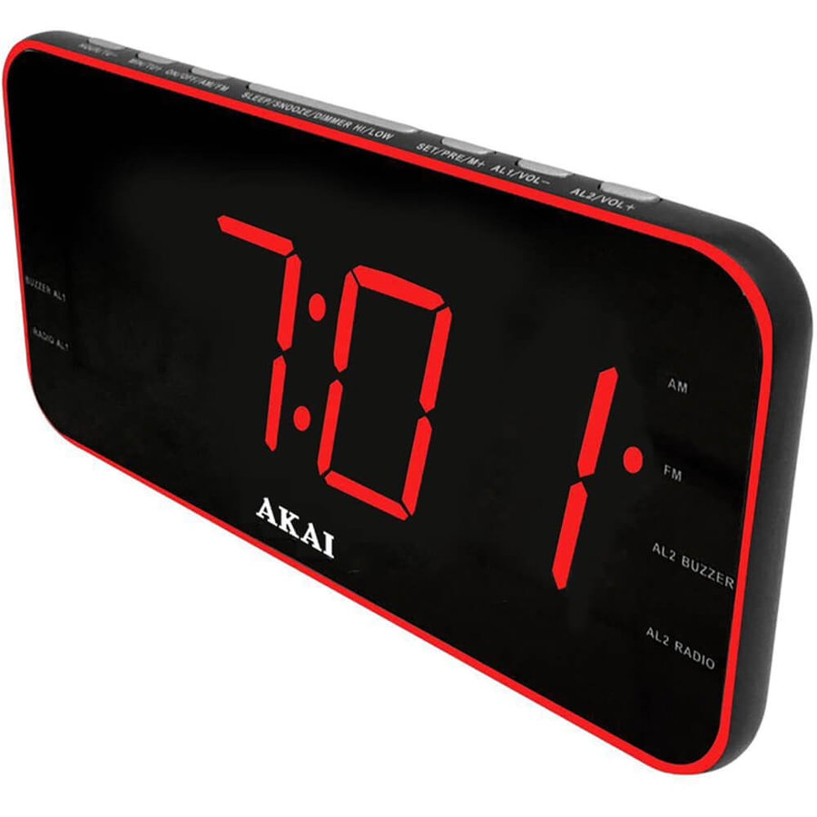Radio cu ceas ACR-3899 Negru