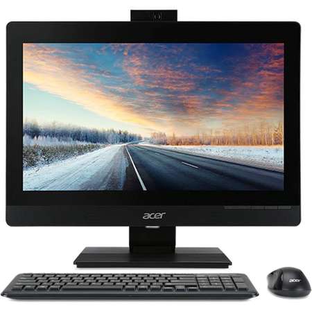 Sistem All in One Acer Veriton VZ4640G 21.5 inch FHD Intel Celeron G3930 4GB DDR4 500GB HDD Black