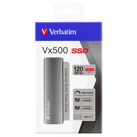 SSD Extern Verbatim Vx500 120GB USB 3.1 G2