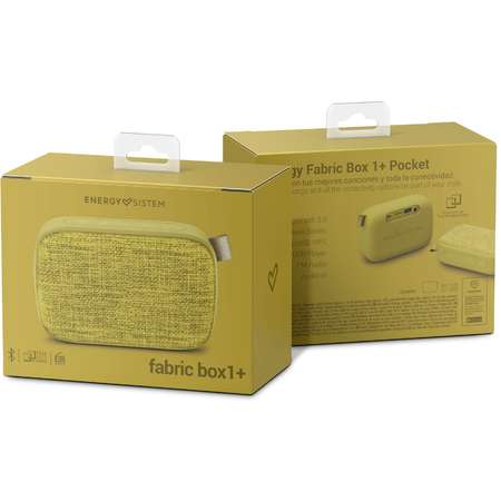 Boxa portabila Energy Sistem Fabric Box 1+ Pocket Kiwi