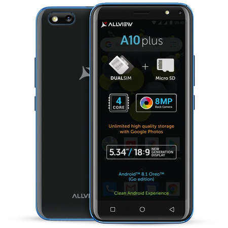 Smartphone Allview A10 Plus 8GB 1GB RAM Dual Sim 3G