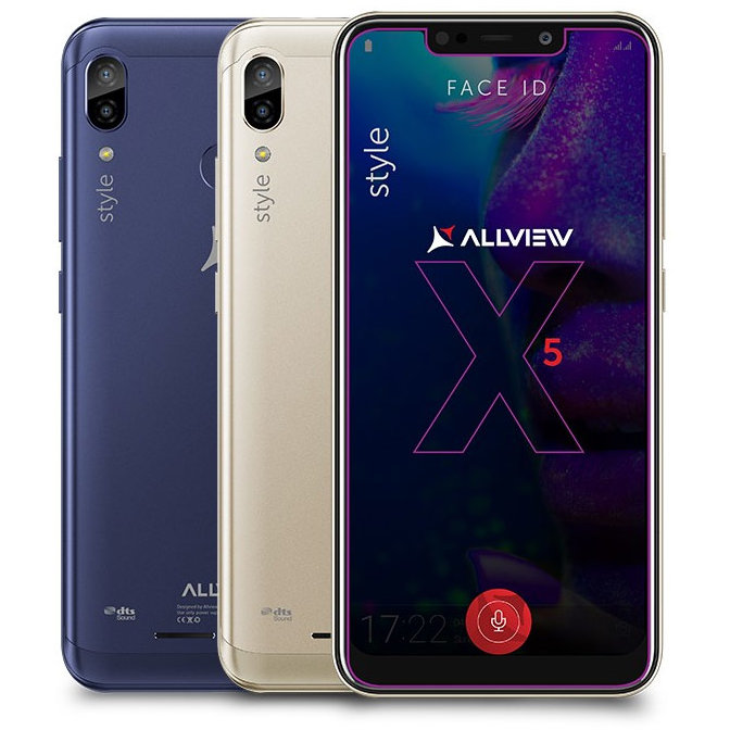 Smartphone Soul X5 Style 32GB 3GB RAM Dual Sim 4G Gold