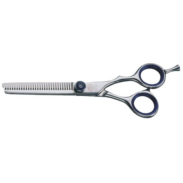 Foarfeca pentru tuns 221-6 Filat Blue Fire 6 cu 30 dinti