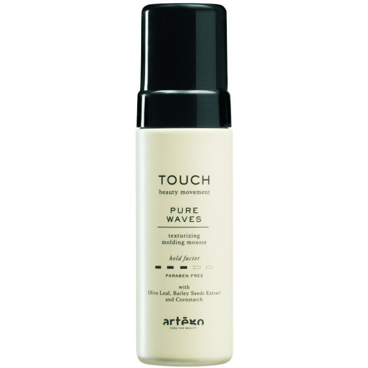 Spuma texturizanta cu fixare medie Touch Pure Waves 150 ml