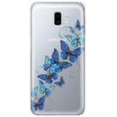 Silicon Art Butterflies pentru Samsung Galaxy J6 Plus