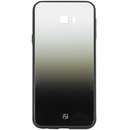 Glass Print Black White Gradient pentru Samsung Galaxy J4 Plus