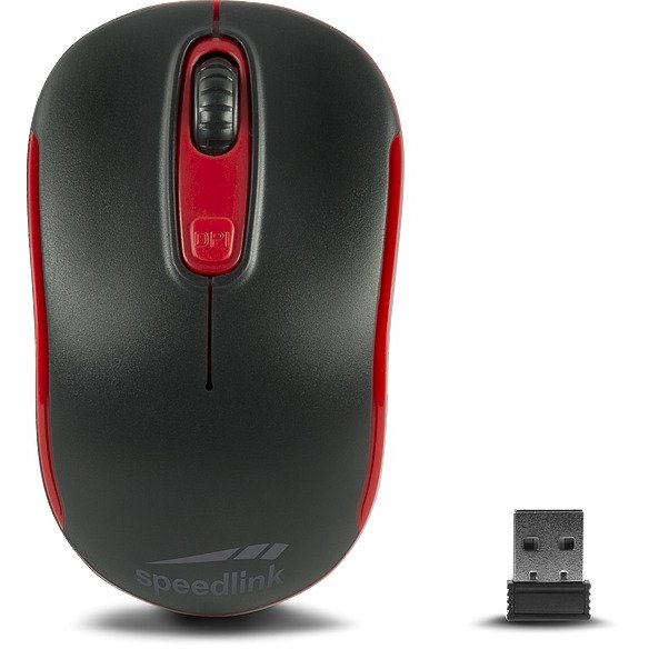 Mouse Ceptica Wireless USB Negru / Rosu