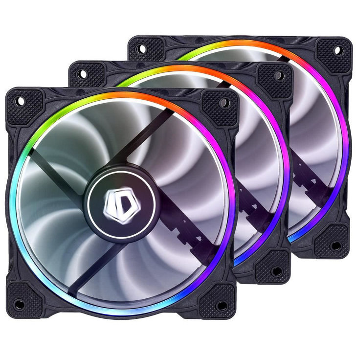 Ventilator ZF-12025 RGB 3 Pack