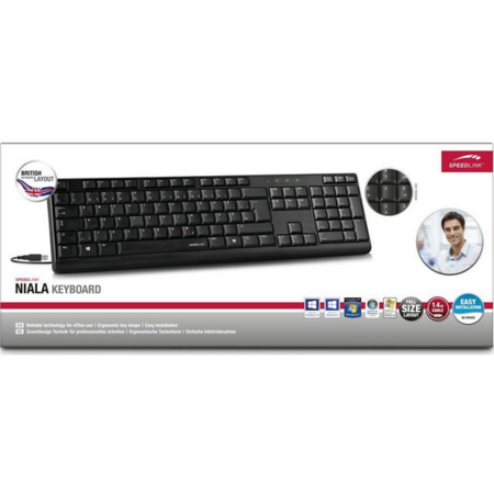 Tastatura SpeedLink Niala US Layout Negru