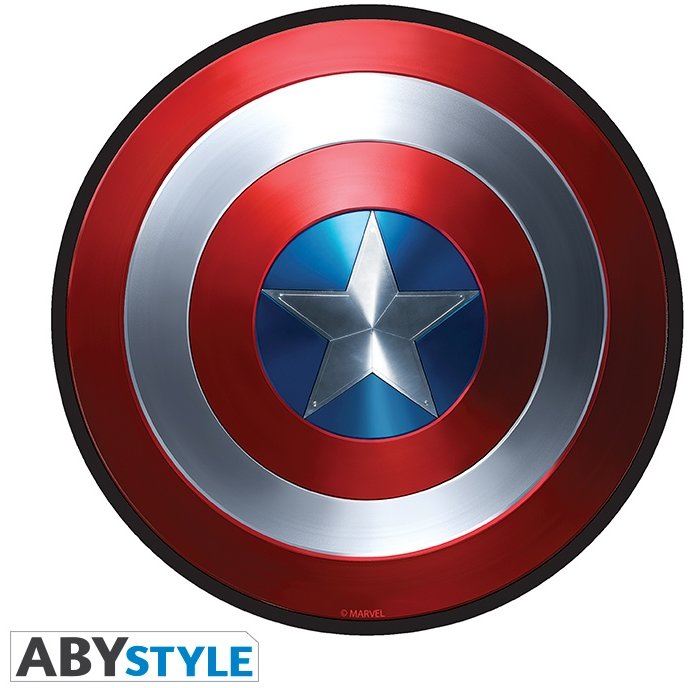 Mousepad Marvel Captain America in shape
