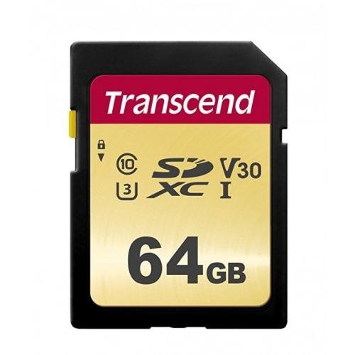 Card TS64GSDC500S SDXC SDC500S 64GB