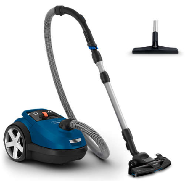 Aspiratoare cu sac FC8779/09 Performer Silent A+CAA 650W 4 litri Albastru intens