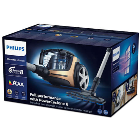 Aspiratoare fara sac Philips FC9928/09 PowerPro Ultimate 650W 2.2 litri Aramiu deschis