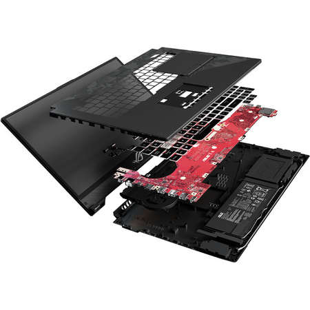 Laptop ASUS ROG GL704GW-EV020R 17.3 inch FHD Intel Core i7-8750H 32GB DDR4 1TB HDD 256GB SSD nVidia GeForce RTX 2070 8GB Windows 10 Pro Black