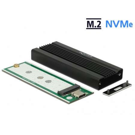 Rack extern pentru M.2 NVMe PCIe SSD Delock SuperSpeed USB 10 Gbps (USB 3.1 Gen 2) USB Type-C Mama