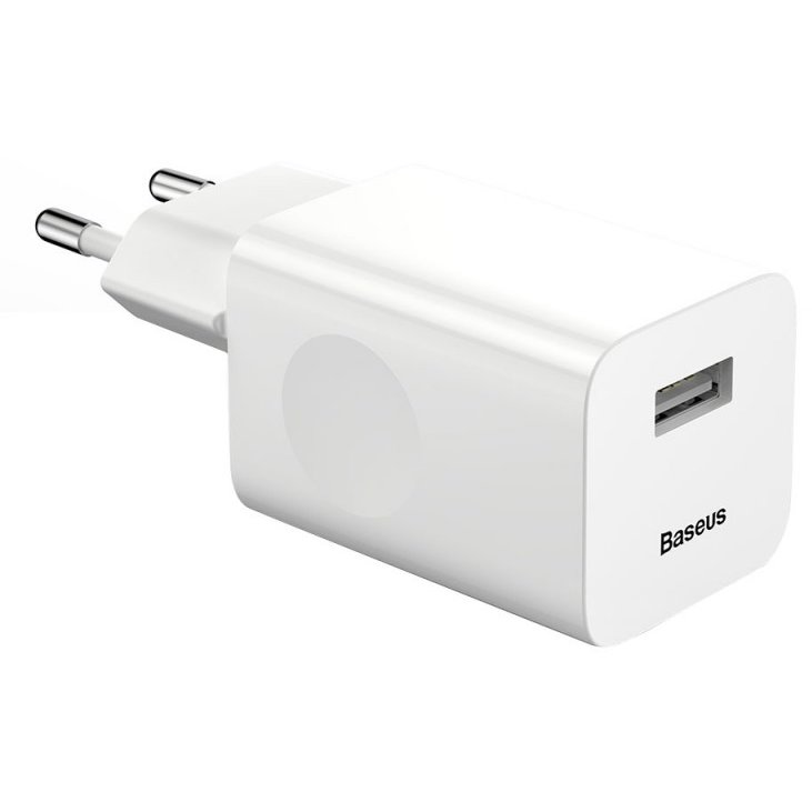 Incarcator Retea Quick Charger Single USB Alb