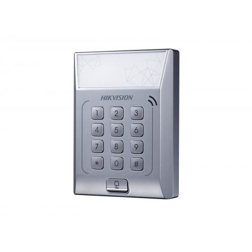 Cititor standalone cu tastatura si cartele de proximitate DS-K1T801E