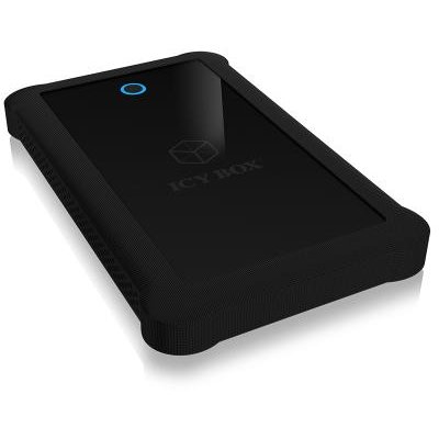 Rack HDD RaidSonic IcyBox IB-233U3-B 2.5 SATA HDD/SSD USB 3.0 Negru — imaginea 2