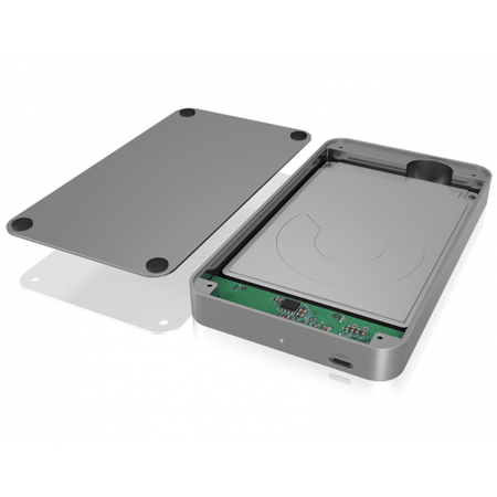 Rack HDD RaidSonic Icy Box IB-247-C31 2.5 SATA HDD/SSD USB 3.1 Type-C Anthracite