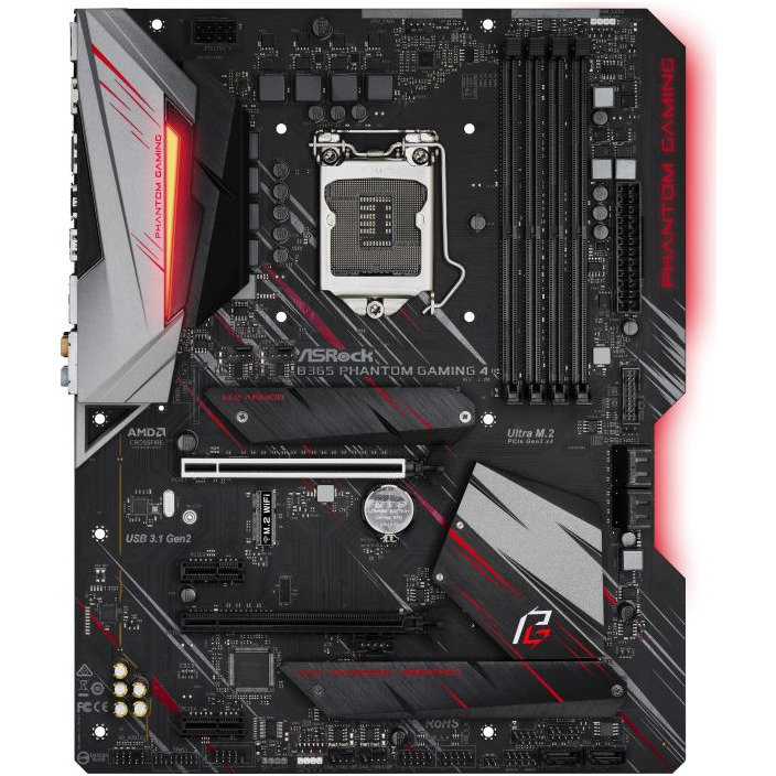 Placa de baza B365 PHANTOM GAMING 4 Intel LGA1151 ATX