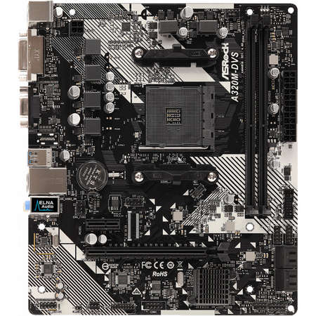 Placa de baza Asrock A320M-DVS R4.0 AMD AM4 mATX