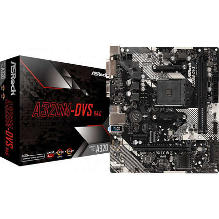 Placa de baza Asrock A320M-DVS R4.0 AMD AM4 mATX