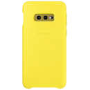 Galaxy S10e G970 Leather Cover Yellow