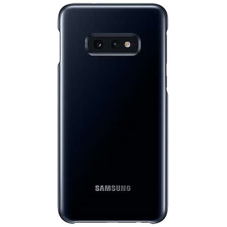 Husa Samsung Galaxy S10e G970 LED Cover NFC powered back cover Black
