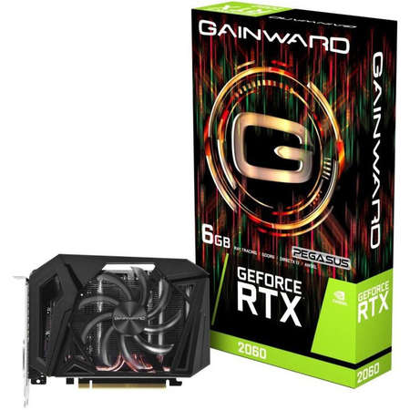 Placa video Gainward nVidia GeForce RTX 2060 Pegasus 6GB GDDR6 192bit