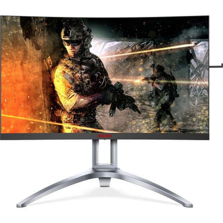 Monitor LED Gaming Curbat AOC AG273QCX 27 inch 1ms Black Grey