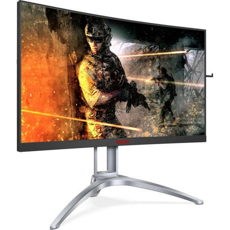 Monitor LED Gaming Curbat AOC AG273QCX 27 inch 1ms Black Grey
