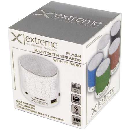 Boxa portabila Esperanza Extreme  XP101w Flash Alb