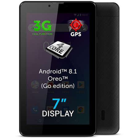 Tableta Allview AX503 7 inch 1.3 GHz Quad Core 1GB RAM 8GB flash 3G Android 8.1 Black