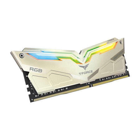 Memorie TeamGroup T-Force Night Hawk Legend RGB Gold 16GB DDR4 3200MHz CL14 Dual Channel Kit