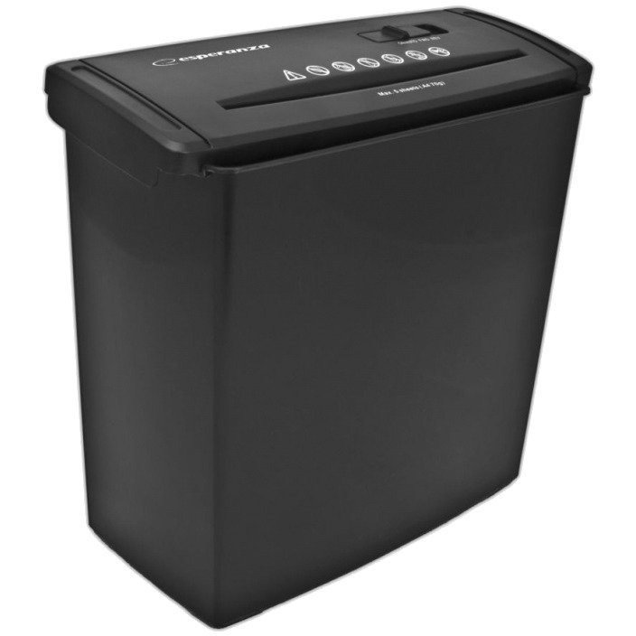 Distrugator documente EN101 10l 5 coli Negru