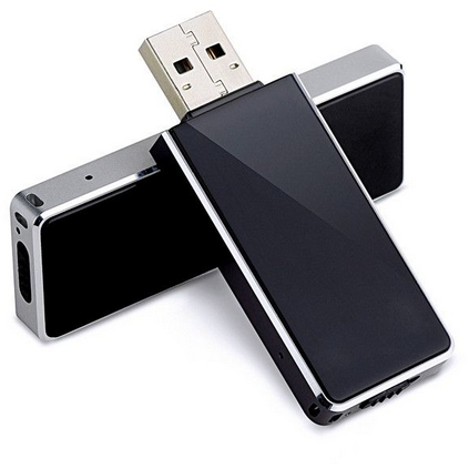 Isaac Piglet Manage Memorie USB cu reportofon ascuns spion Avantree Cartek 8GB Negru ITGalaxy.ro